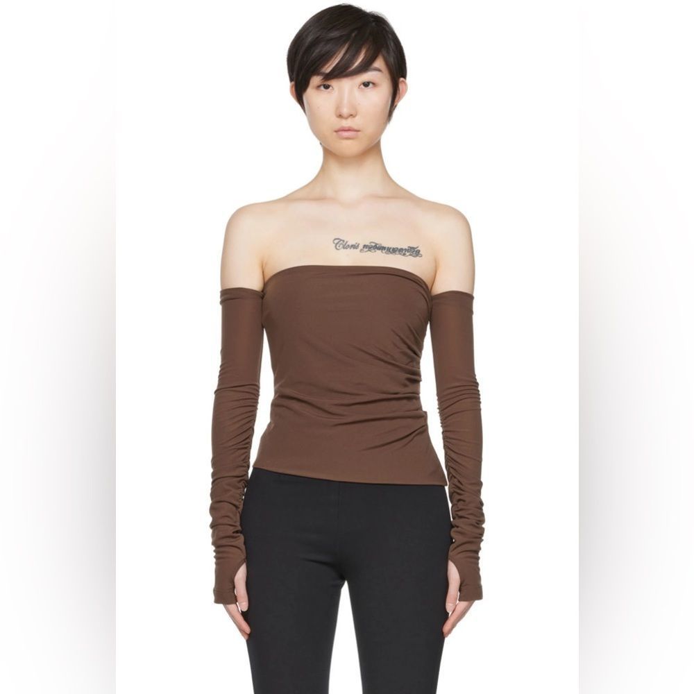 Helmut Lang Long Sleeve / Tub Top (NEW) - Picture 4 of 16